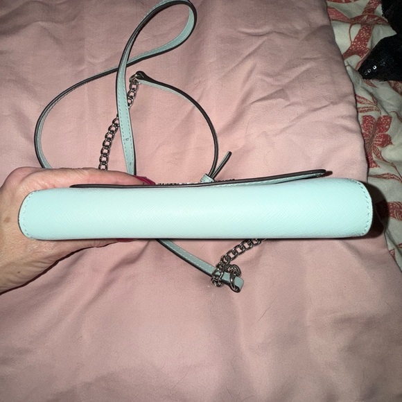 Michael Kors Pastel Blue Crossbody Bag - Picture 5 of 9